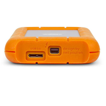 LaCie Rugged USB3 Thunderbolt 256GB Solid State Drive