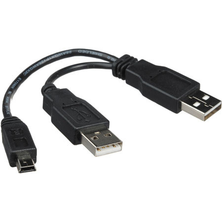 LaCie 131046 USB Dual Power Sharing Cable, Rikiki HDD