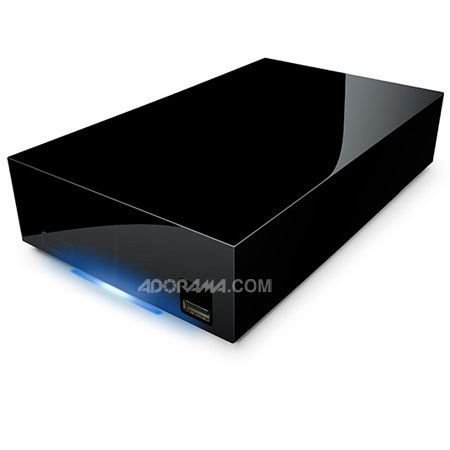 LaCie 2TB Wireless Space - Backup Wirelessly, Router