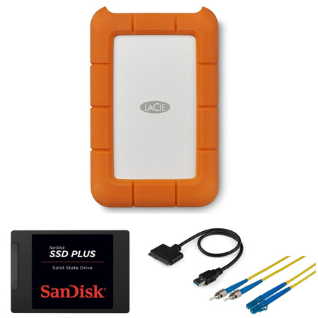 Disque SSD Externe La Cie Rugged 1 To Orange - SSD externes