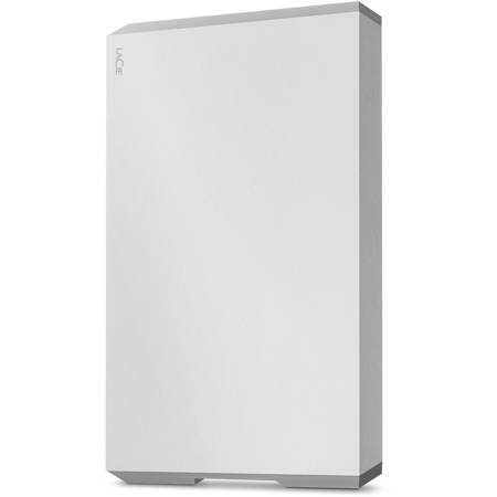 LaCie 1TB USB 3.0 Type-C Mobile Drive, Moon Silver