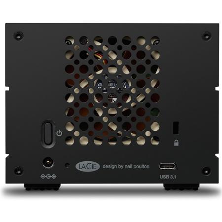 LaCie 8TB 2big 2-Bay USB 3.1 Type-C Professional RAID Drive