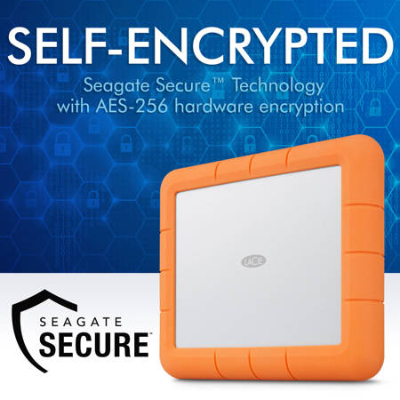 LaCie 8TB Rugged RAID Shuttle USB-C & USB 3.0 All-Terrain