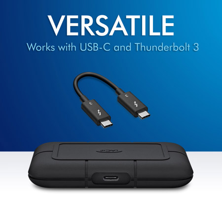 LaCie ポータブルSSD 1TB　STHZ1000800 SEAGATE TECHNOLOGY LaCie ポータブルSSD STHR1000800を検証