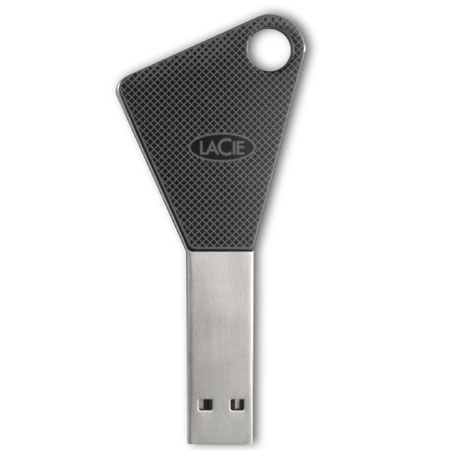 LaCie itsaKey 8GB USB Flash Drive w/Key-Shaped Design
