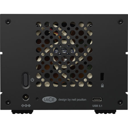 LaCie 2big 28TB 2-Bay USB 3.1 Type-C RAID Hard Drive Array, 490MB/s Read