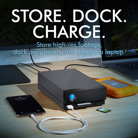 LaCie 1big Dock Thunderbolt 3 16TB External Hard Drive STHS16000800