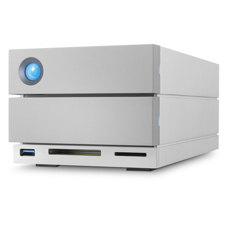 LaCie 2big Dock Thunderbolt 3 8TB (2x 4TB) Dual-Disk RAID Drive