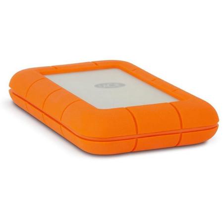 LaCie 1TB Rugged Thunderbolt USB 3.0 Portable Hard Drive, 5400 RPM