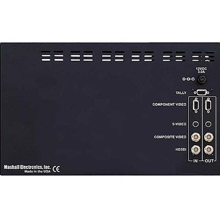 Marshall Electronics Marshall V-R171P-AFHD-DT 17" Wide Screen Rack Mount or Desktop HD LCD Monitor with Stand