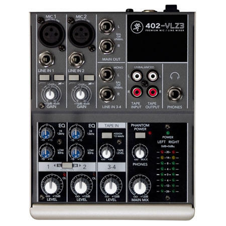 Mackie 4-Channel Compact Recording/SR Mixer