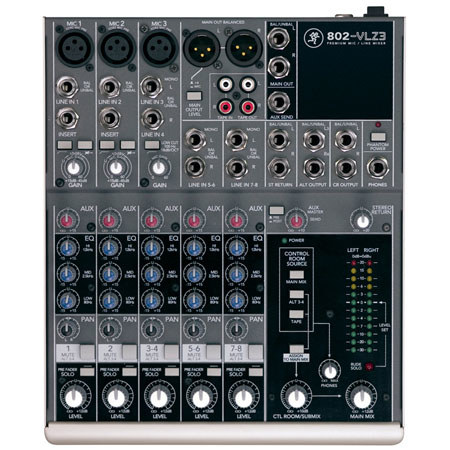 Mackie 8-Channel Compact Recording/SR Mixer