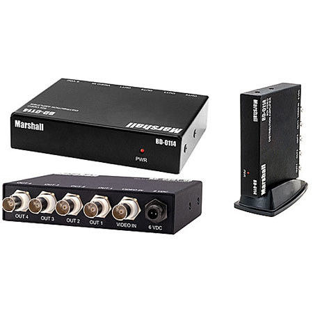 Marshall High Quality 1 x 4 Video Distribution Amplifier #BD0114