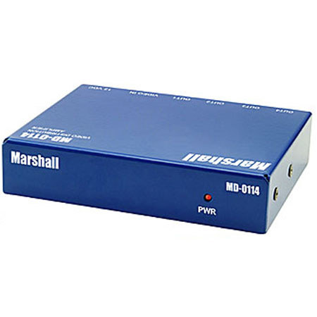 Marshall MD0114 1 x 4 Video Distribution Amplifier