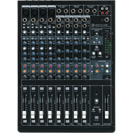 Mackie 12-Channel Premium Firewire Recording Mixer