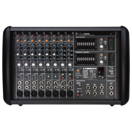 Mackie 8-Channel Powered Mixer with Effects