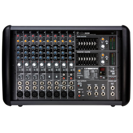 Mackie 8-Channel Powered Mixer with Effects