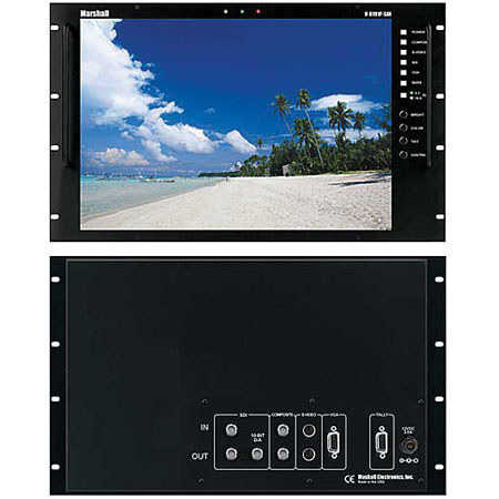 Marshall Electronics Marshall 19" High Resolution Rack Mountable LCD Monitor with SDI Input