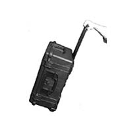 Mirror Image C1650 Wheeled Shipping Case for the 15" LC Camera Prompter, Black, Made by Pelican