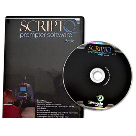 Mirror Image Script Q Teleprompting Software for M