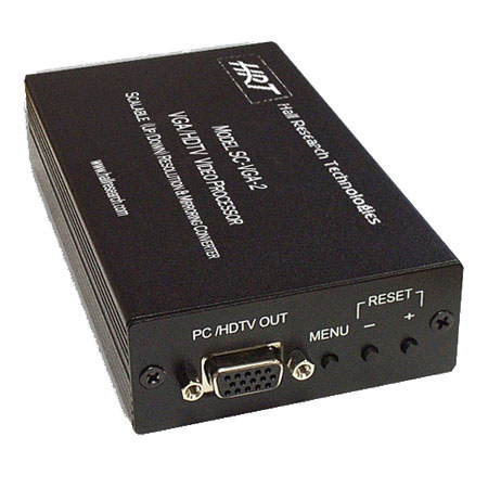 Mirror Image VGA Mirror Adapter Box w/Video Scaler