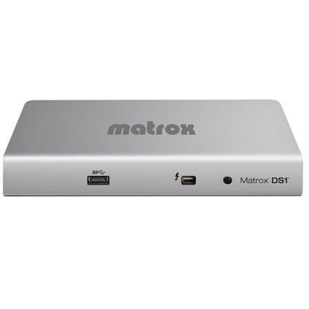 Matrox DS1/DVI Thunderbolt Docking Station for Mac