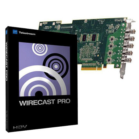 Matrox VS4 Quad HD-SDI Capture Card, Bundle with T