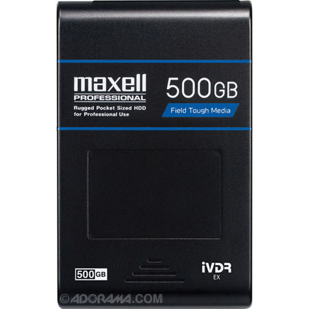 Maxell IVDR Rugged Fast, Pocket Removable 500GB HDD