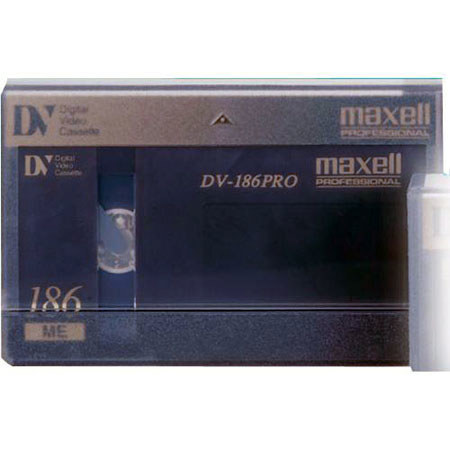 Maxell DV-186Pro Master HDV Videotape 186 min,Soft Case