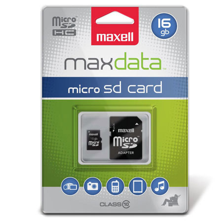 Maxell 16GB Class 10 SDHC Memory Card