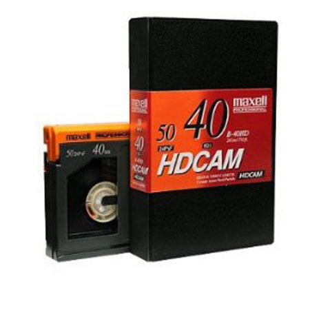 Maxell B-40HD HDCAM Videocassette, Small