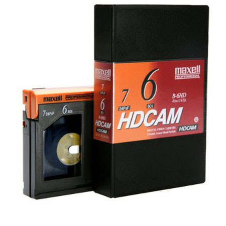 Maxell B-6HD 6 Minute HDCAM Videotape