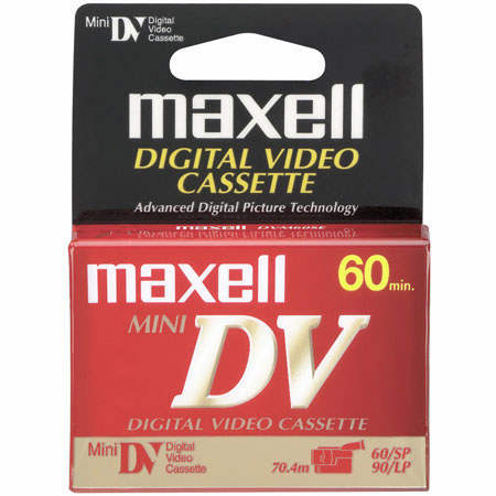 Maxell DVC60 Mini DV Tape 60 Minutes
