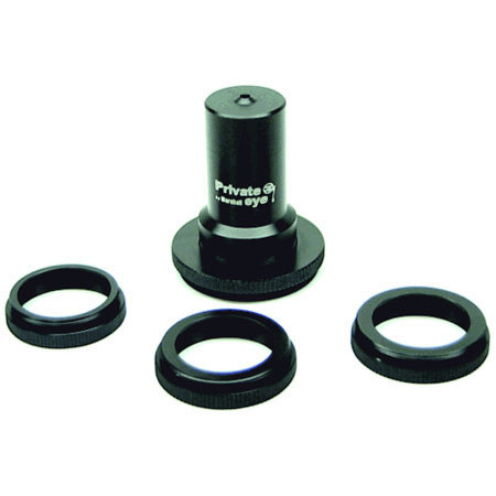 Marshall Electronics Private Eye Pinhole Lens, Attaches to Camcorders for Surveillance, Home Security, Nany Watch Etc.