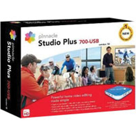 Pinnacle Studio Plus 700-USB Version 10, Home Video Editing Solution with External Capture Device, for Windows.
