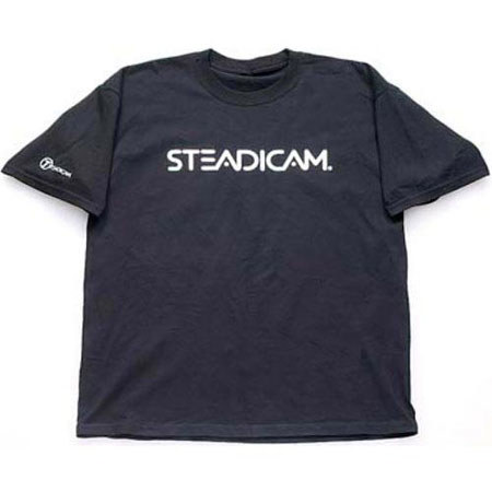 Steadicam Logo T-Shirt (L) Large, Cotton, Black