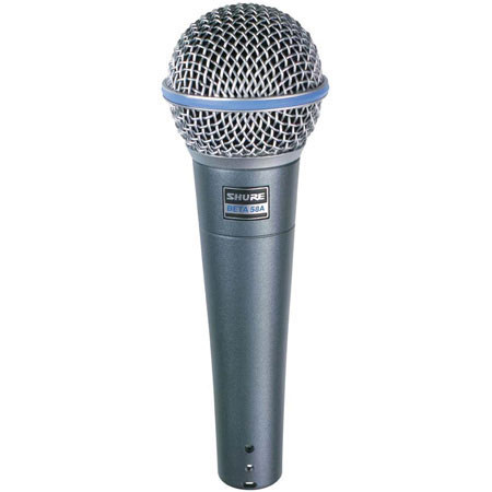 Shure BETA58A Super Cardioid Handheld Vocal Microp
