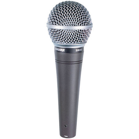 Shure SM48-LC Cardioid Dynamic Handheld Wired Micr