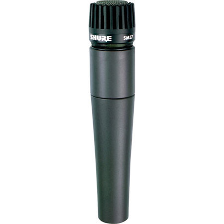 Shure SM57LC Cardioid, Dynamic Handheld Microphone