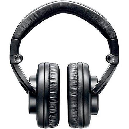 Shure SRH840 Professional Monitoring Headphones with 3m (10ft) Coiled Detachable Cable, 5 Hz - 25 kHz Frequency Range