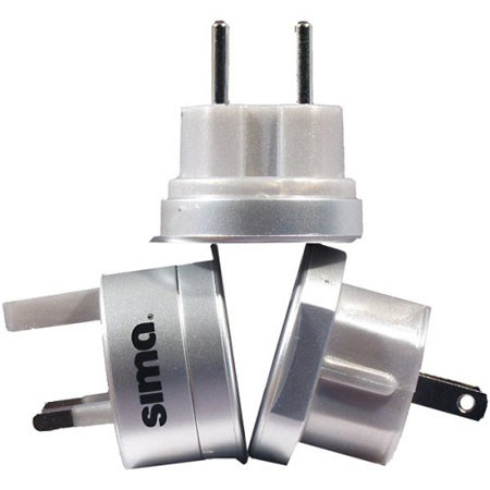 Sima SIP-3 Portable Plug Set for International Tra