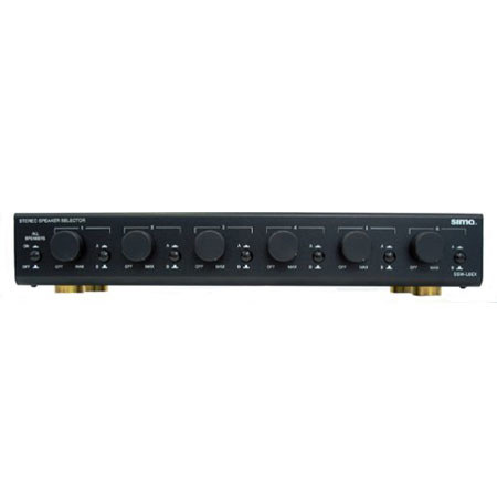 Sima SS-WL4EX 6-Pair Speaker Selector