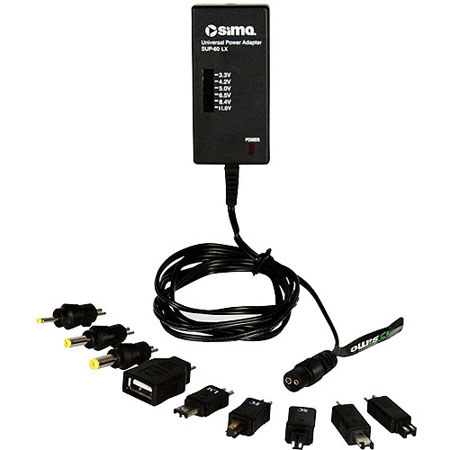 Sima SUP-60LX Universal AC High Power Adapter/Char