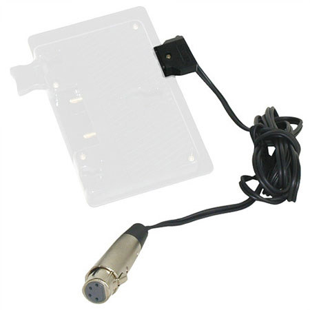 VariZoom S7101 D-Tap Battery Mount, Female XLR Ada