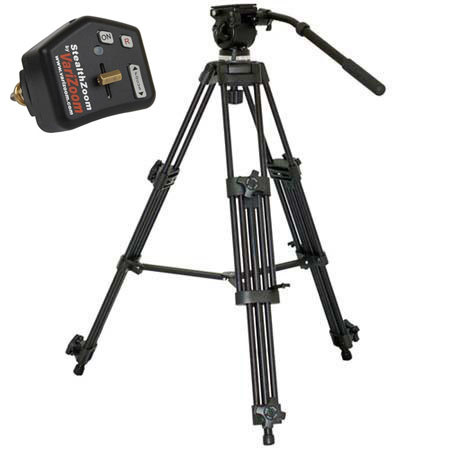 VariZoom VZ-TK75A Tripod w/65mm Head, Bundle w/VZ-