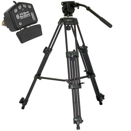 VariZoom VZ-TK75A Tripod w/65mm Head, Bundle w/VZ-