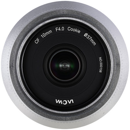 Venus Laowa 10mm f/4 Cookie Pancake Lens for Fujifilm X, Silver