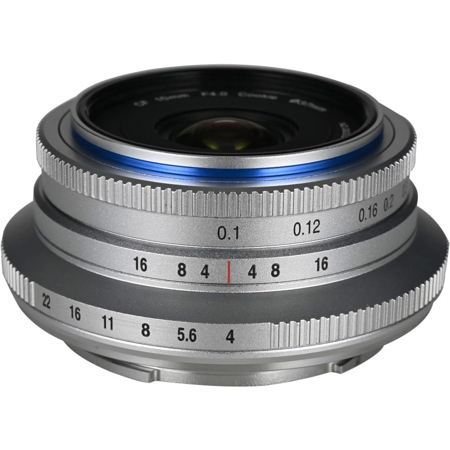 Venus Laowa 10mm f/4 Cookie Pancake Lens for Canon RF, Silver