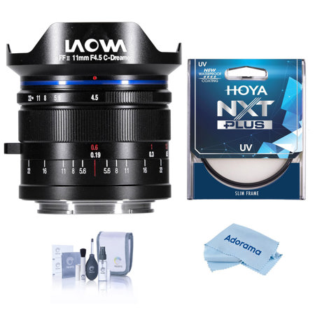 Venus Laowa 11mm f/4.5 FF RL Lens for Nikon Z with Hoya NXT Plus 62mm UV Filter
