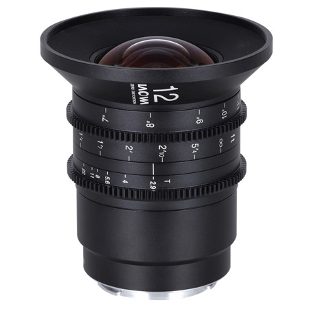 Venus Laowa 12mm T2.9 Zero-D Cine Lens for Canon RF, Feet